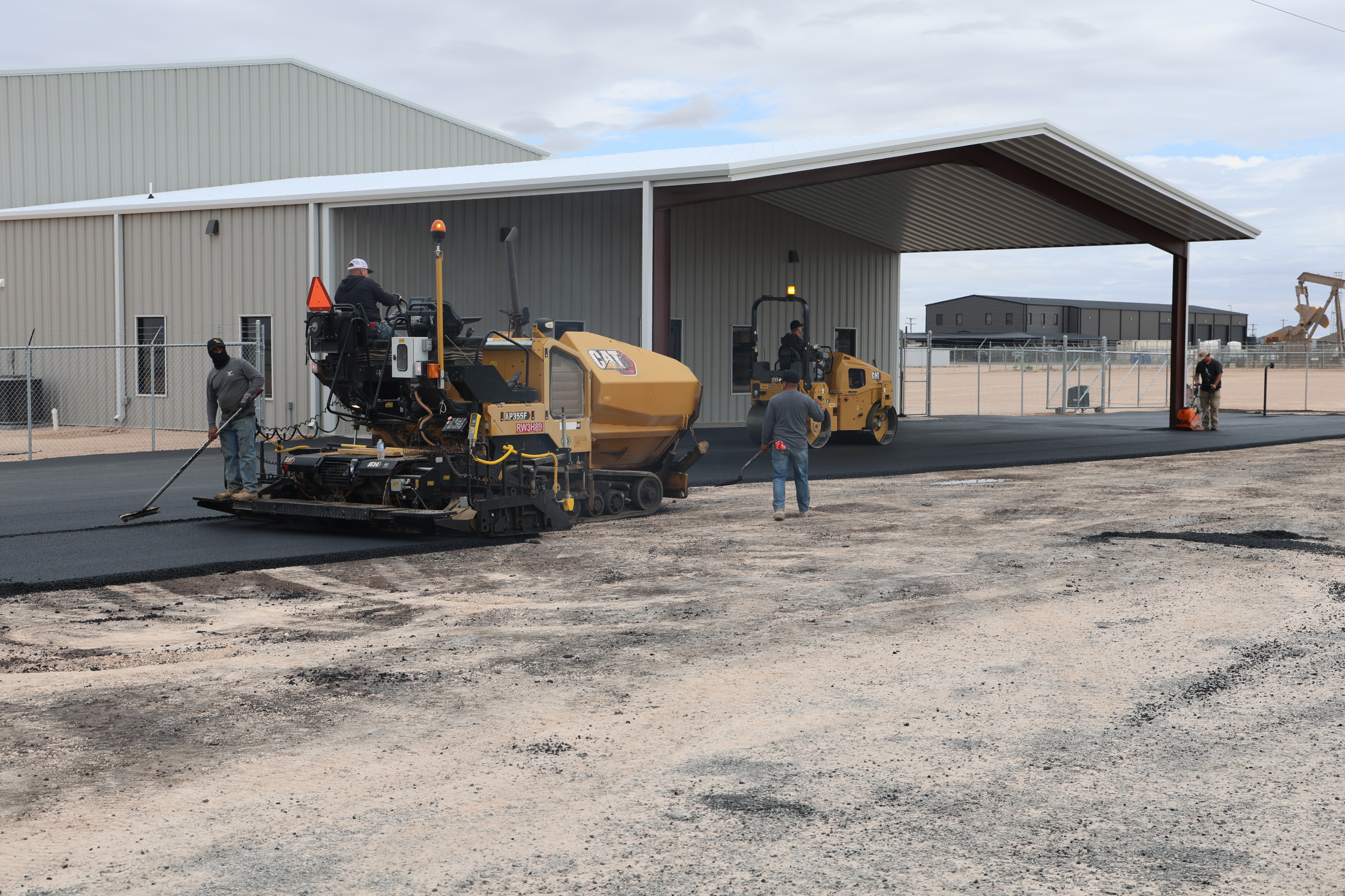 NXT LVL Paving jobsite